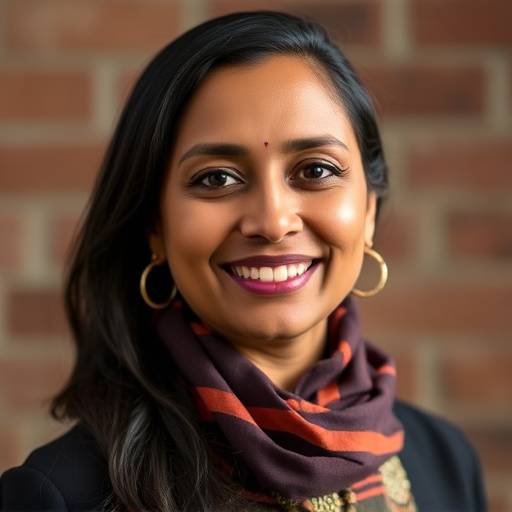 Portrait of Aisha Patel, Marketing Director of Ubuntu Businesses
